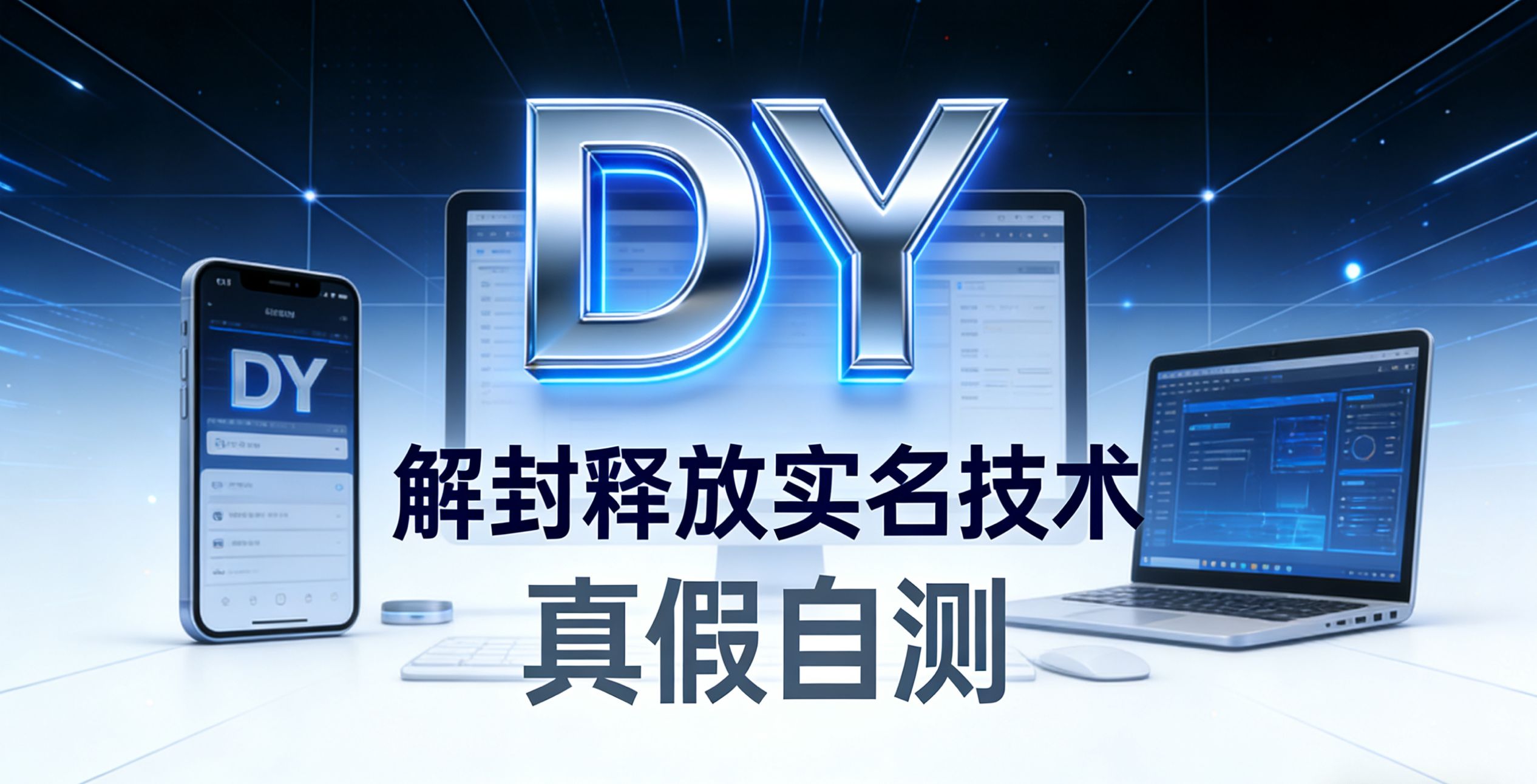 12月抖音解封释放实名技术,真假自测 和以前的技术类似-追梦云课堂